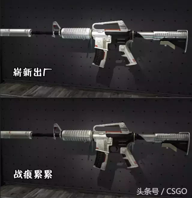 csgo崭新出厂,略有磨损,久经沙场,破损不堪和战痕累累区别? csgo崭新出厂,略有磨损,久经沙场,破损不堪和战痕累累区别?