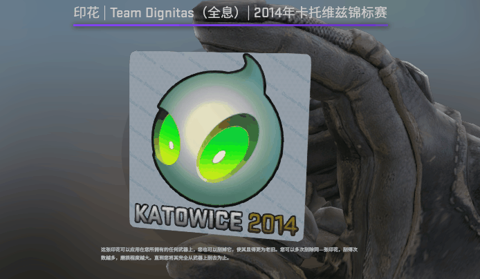 csgo全息贴纸和闪亮贴纸区别？