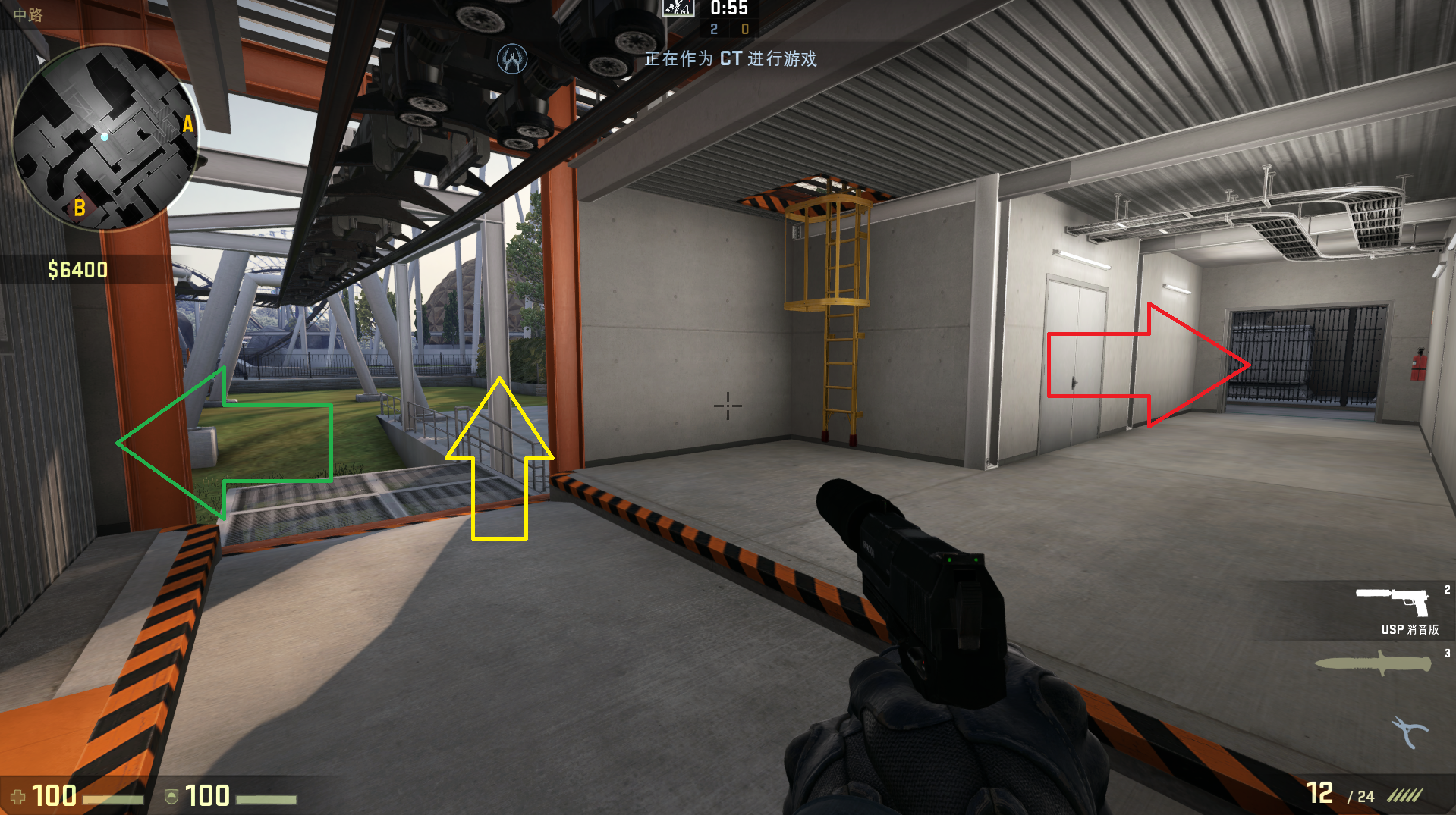 csgo摄魂游乐园CT方点位攻略 csgo摄魂游乐园CT方点位攻略