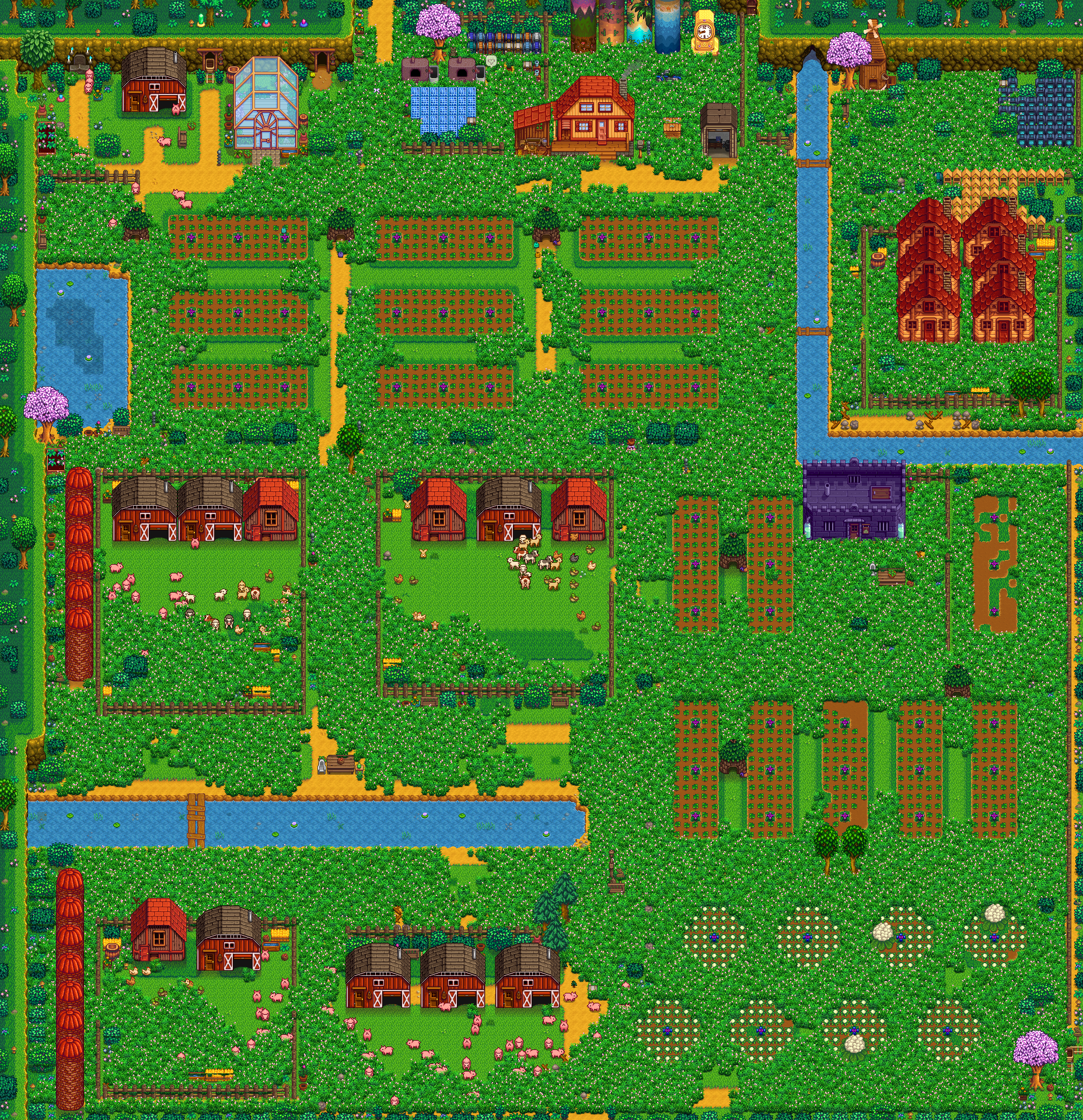 星露谷物语布局规划,星露谷物语布局超清图 星露谷物语布局规划,星露谷物语布局超清图