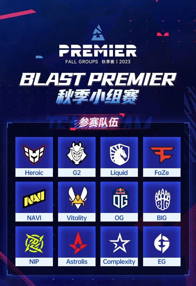 blastpremier在哪举办，blastpremier赛制赛程2023？