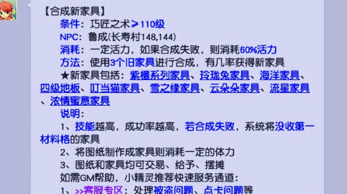 梦幻西游家具店赚钱吗,梦幻西游家具图纸怎么获得?