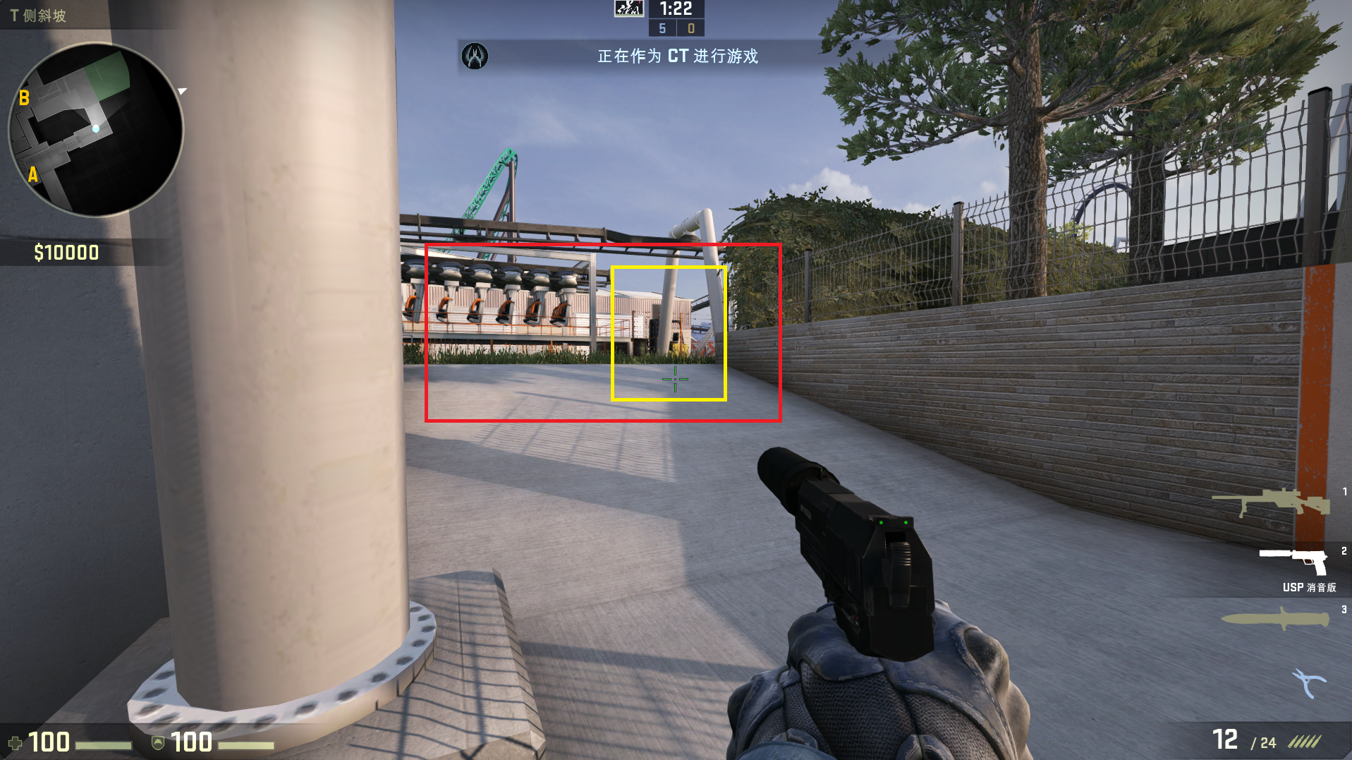 csgo摄魂游乐园CT方点位攻略 csgo摄魂游乐园CT方点位攻略