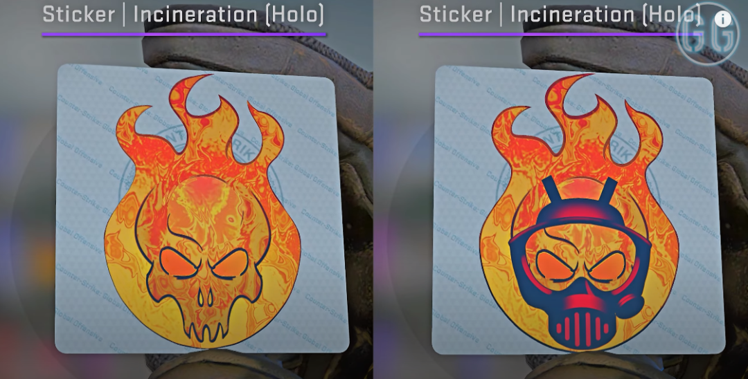csgo骷髅系列贴纸有哪些(csgo骷髅印花图案)？