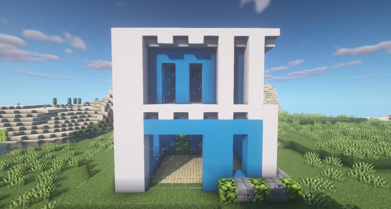 我的世界小别墅教程简单,我的世界小别墅二层样式设计图 我的世界小别墅教程简单,我的世界小别墅二层样式设计图