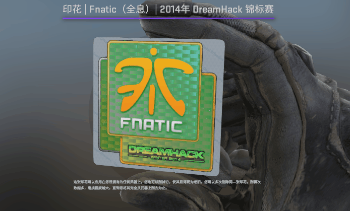 csgo全息贴纸和闪亮贴纸区别？