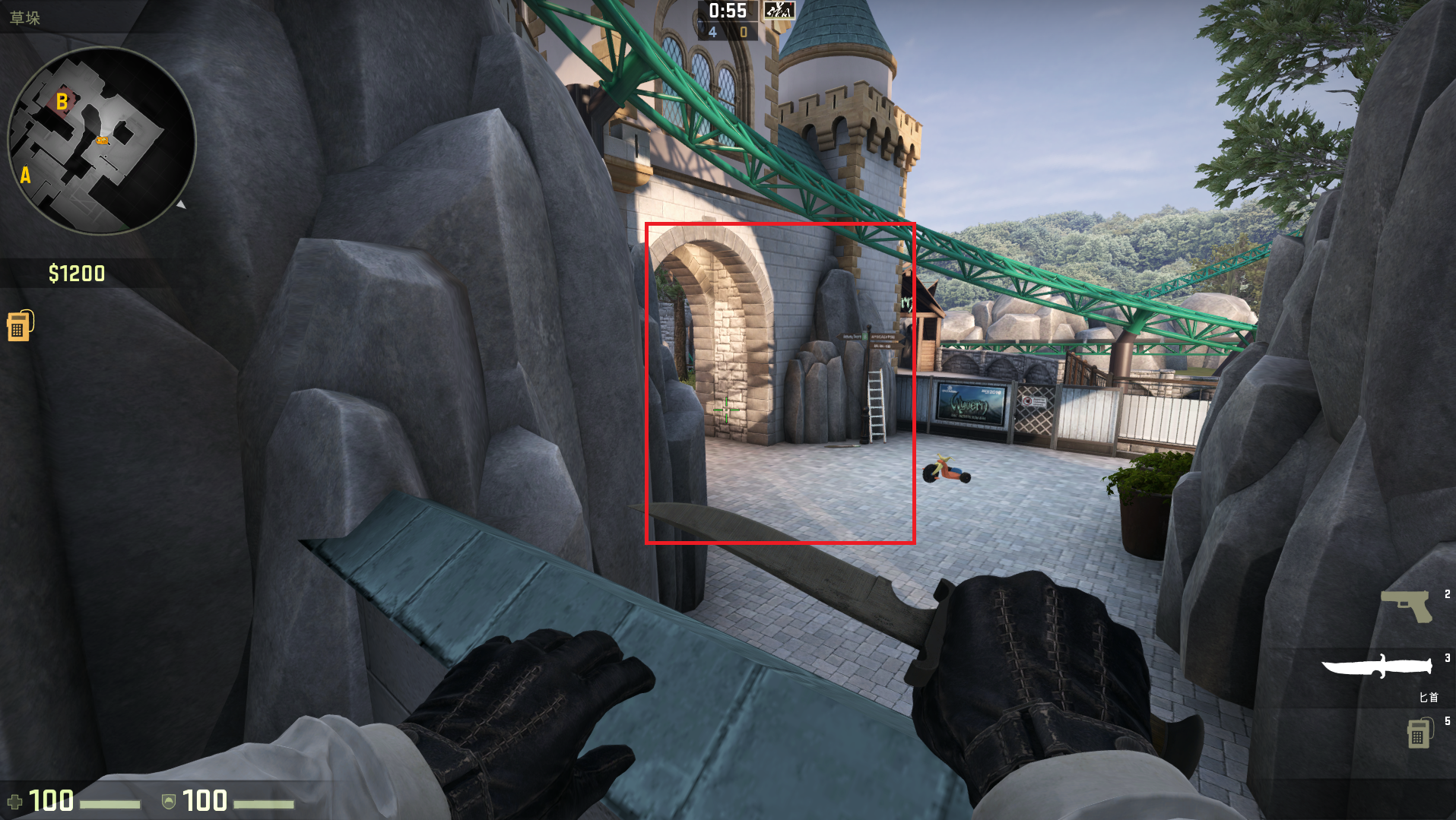 csgo摄魂游乐园T方点位攻略 csgo摄魂游乐园T方点位攻略