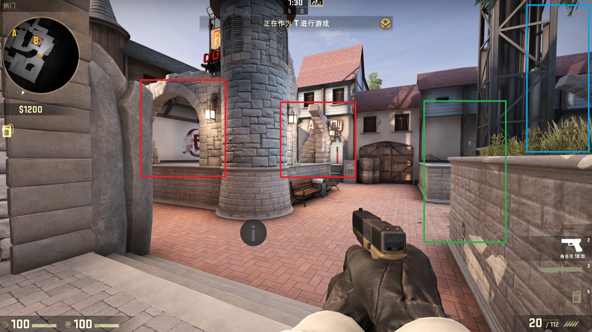 csgo摄魂游乐园T方点位攻略 csgo摄魂游乐园T方点位攻略