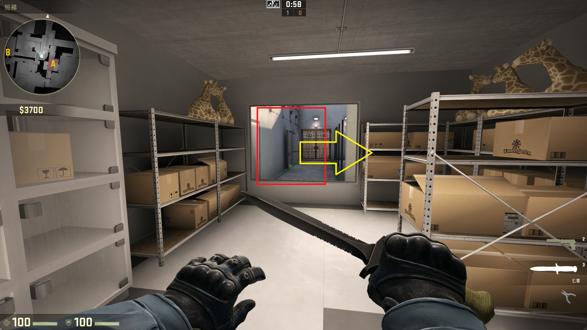 csgo摄魂游乐园CT方点位攻略 csgo摄魂游乐园CT方点位攻略