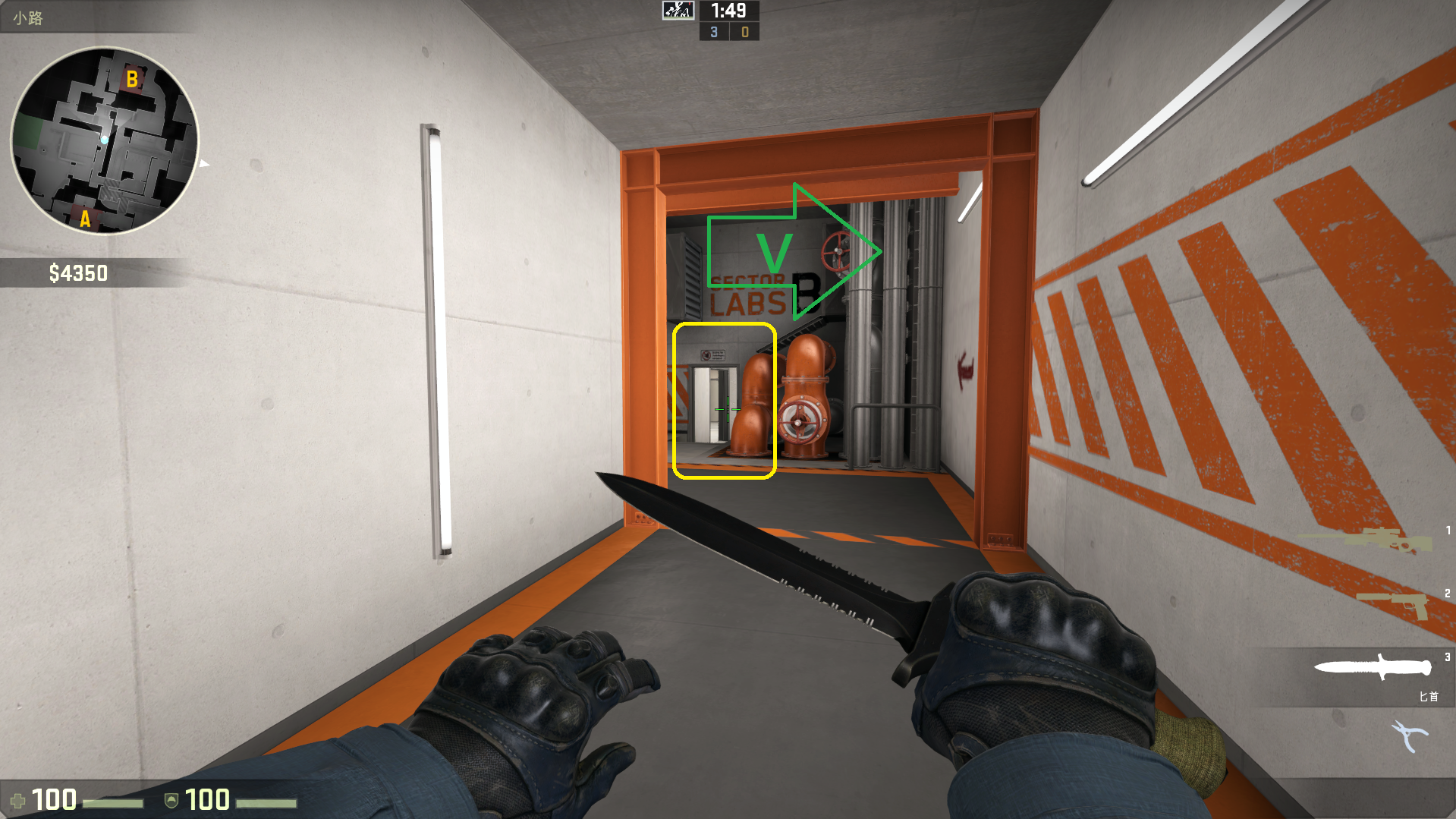 csgo摄魂游乐园CT方点位攻略 csgo摄魂游乐园CT方点位攻略