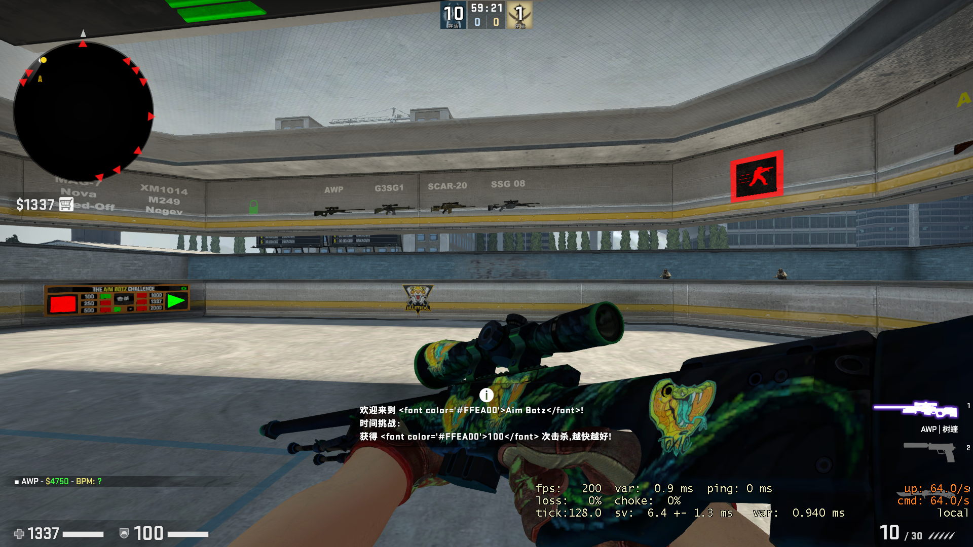 csgo狙击枪皮肤价格(csgo狙皮肤哪个手感好)?