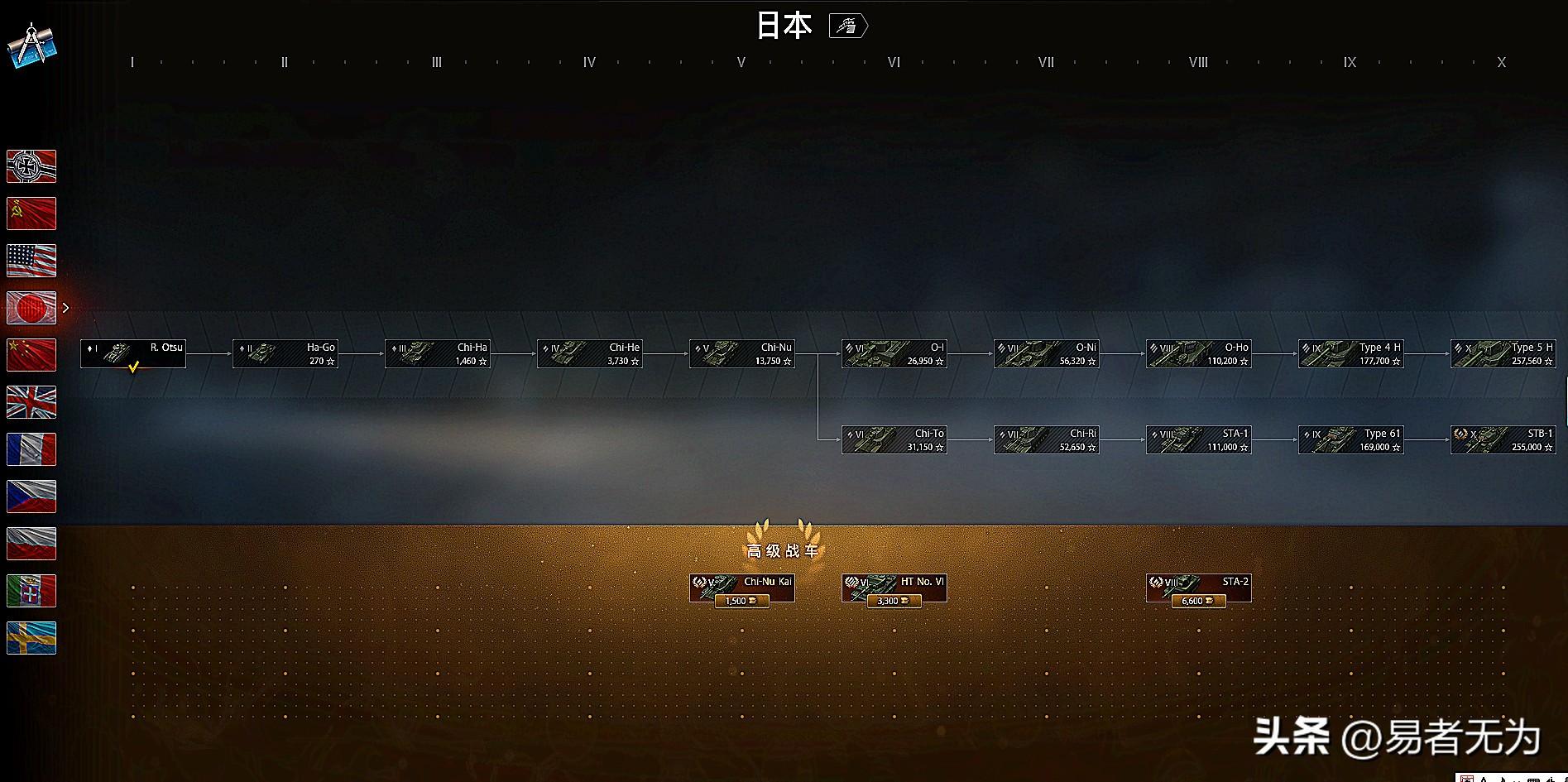 坦克世界科技树有哪些,坦克世界科技树图片一览 坦克世界科技树有哪些,坦克世界科技树图片一览