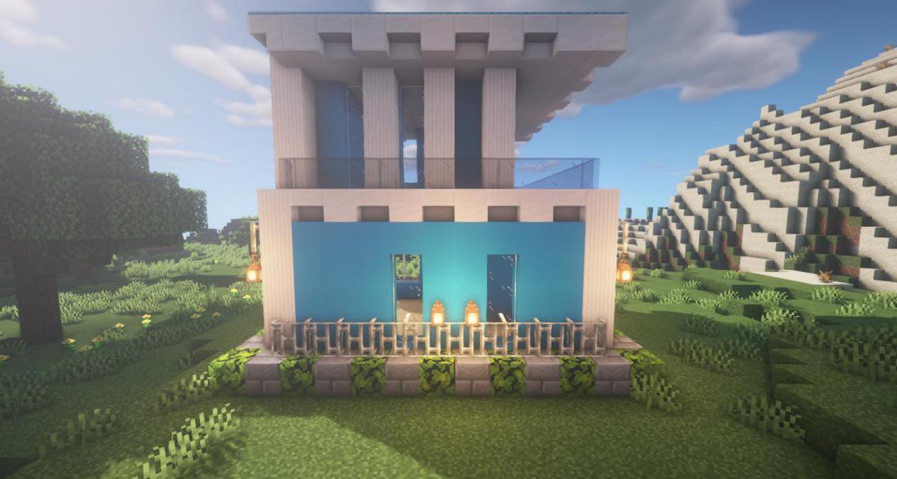 我的世界小别墅教程简单,我的世界小别墅二层样式设计图 我的世界小别墅教程简单,我的世界小别墅二层样式设计图