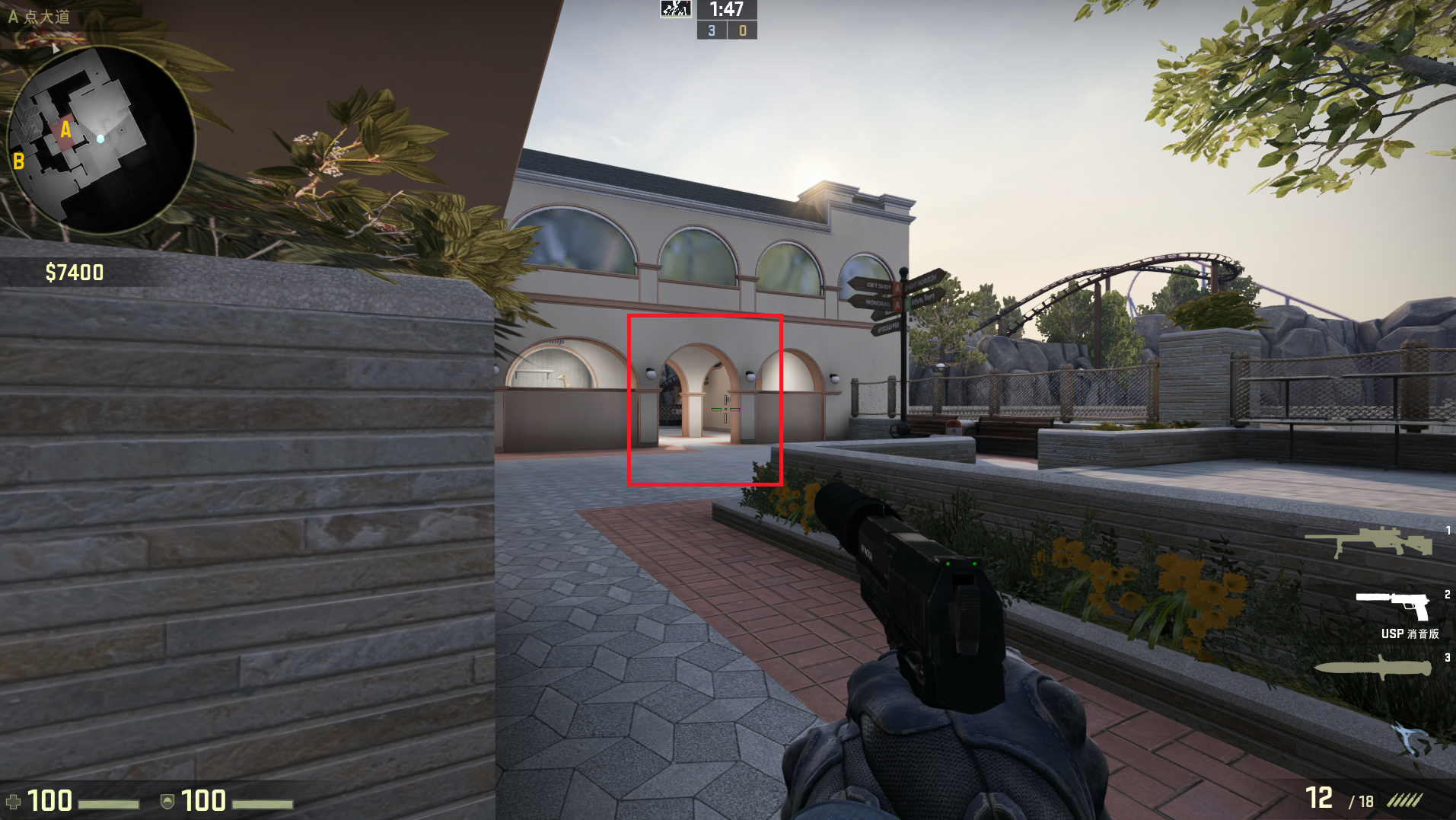 csgo摄魂游乐园CT方点位攻略 csgo摄魂游乐园CT方点位攻略