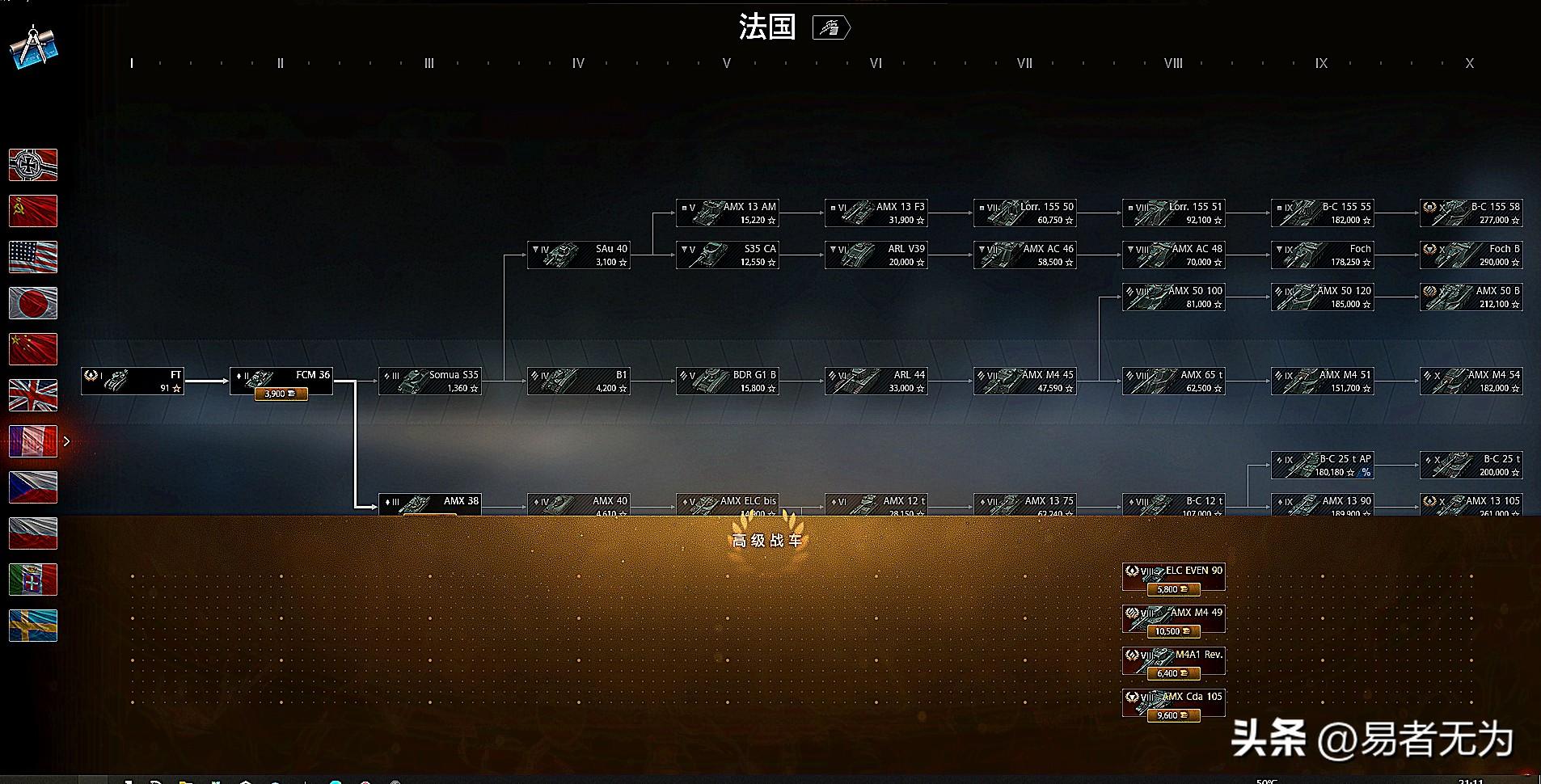 坦克世界科技树有哪些,坦克世界科技树图片一览 坦克世界科技树有哪些,坦克世界科技树图片一览