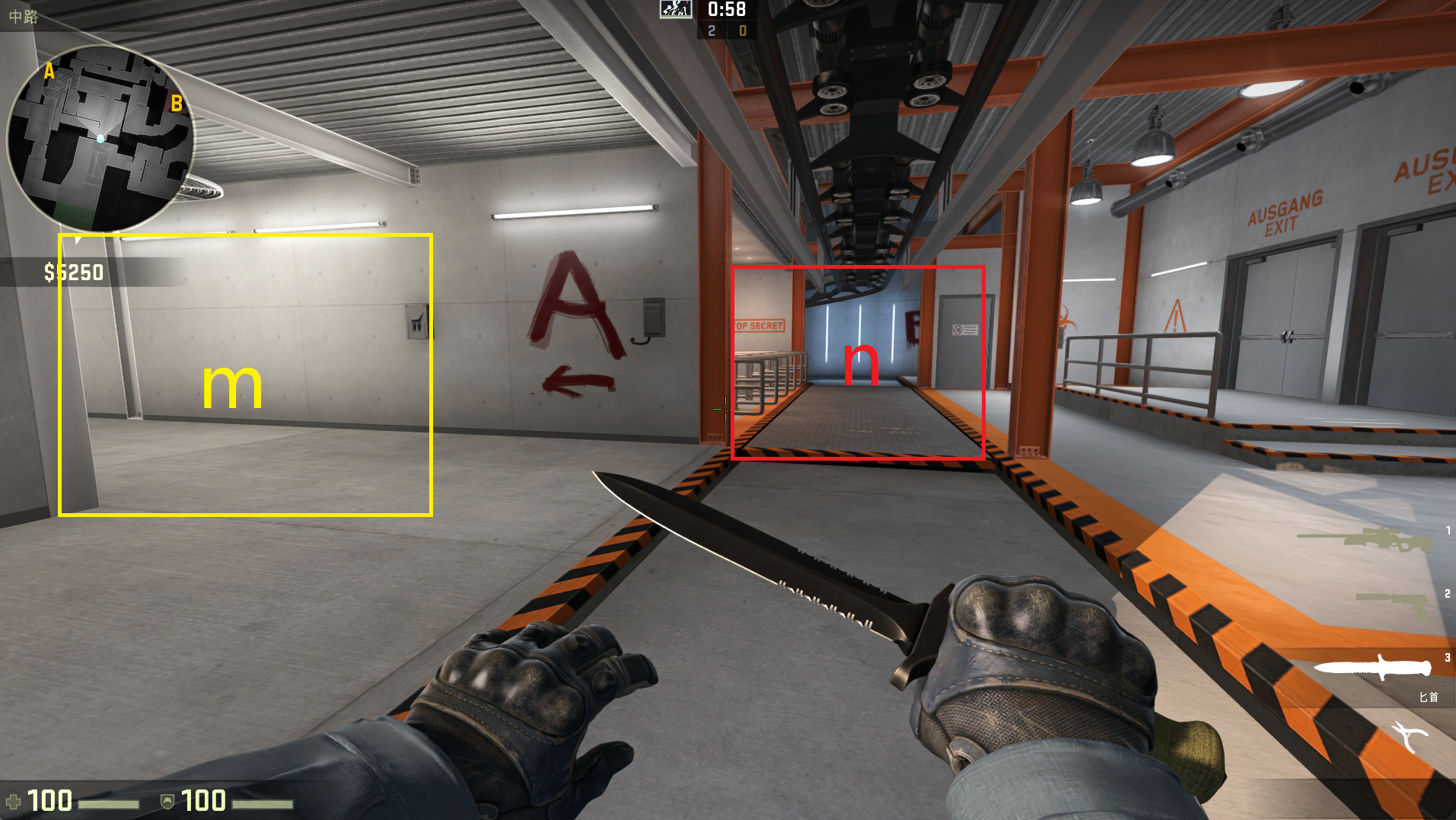 csgo摄魂游乐园CT方点位攻略 csgo摄魂游乐园CT方点位攻略