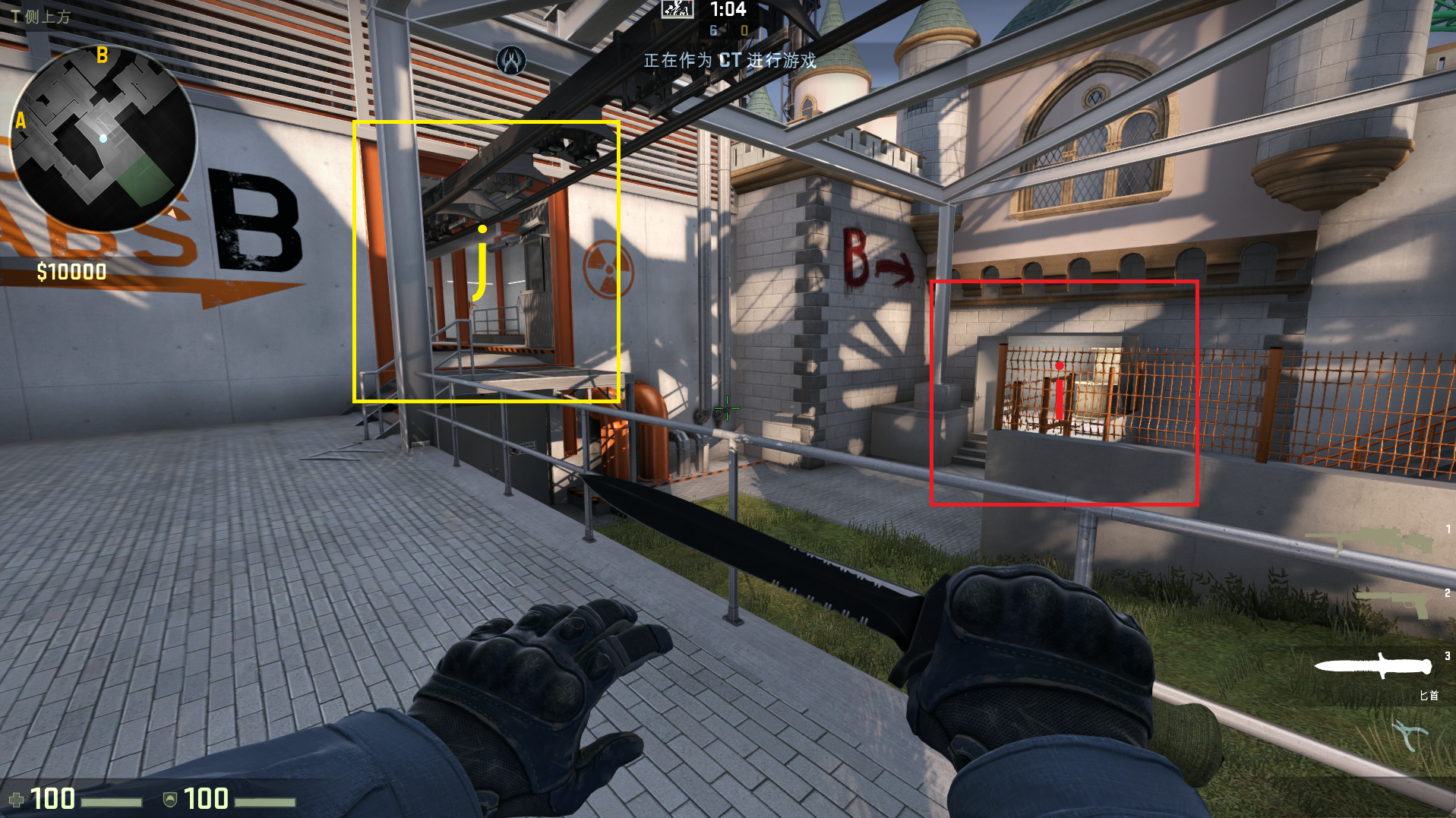 csgo摄魂游乐园CT方点位攻略 csgo摄魂游乐园CT方点位攻略