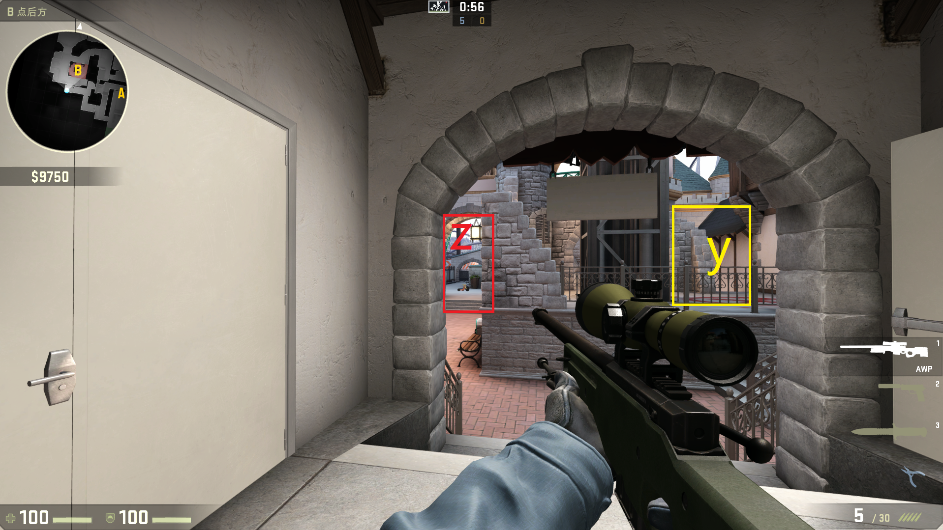 csgo摄魂游乐园CT方点位攻略 csgo摄魂游乐园CT方点位攻略