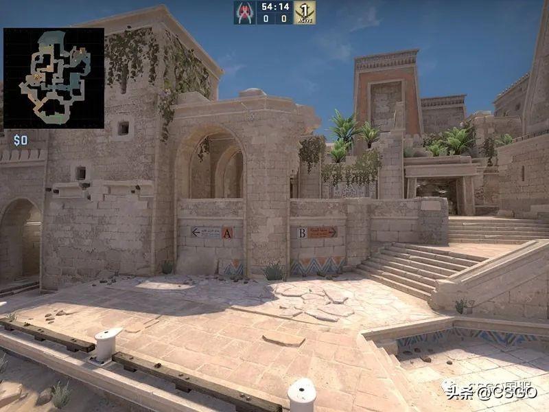  csgo阿努比斯点位图