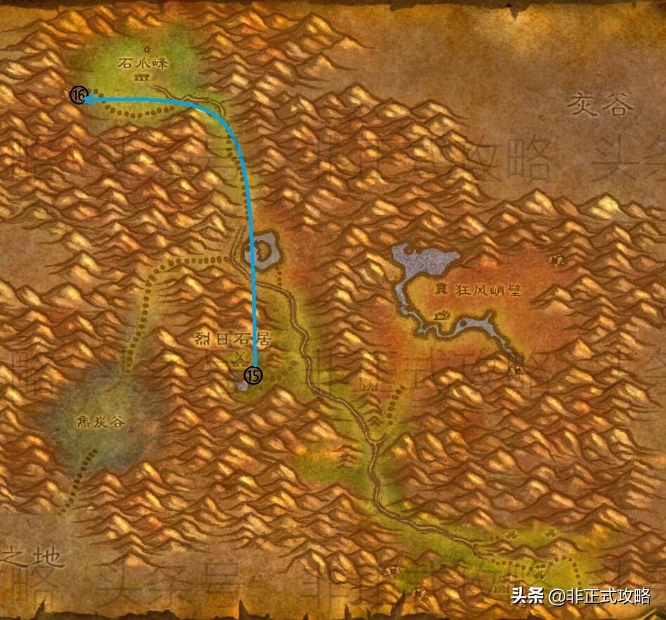 魔兽世界灰谷地图详解,灰谷地图成就攻略 魔兽世界灰谷地图详解,灰谷地图成就攻略