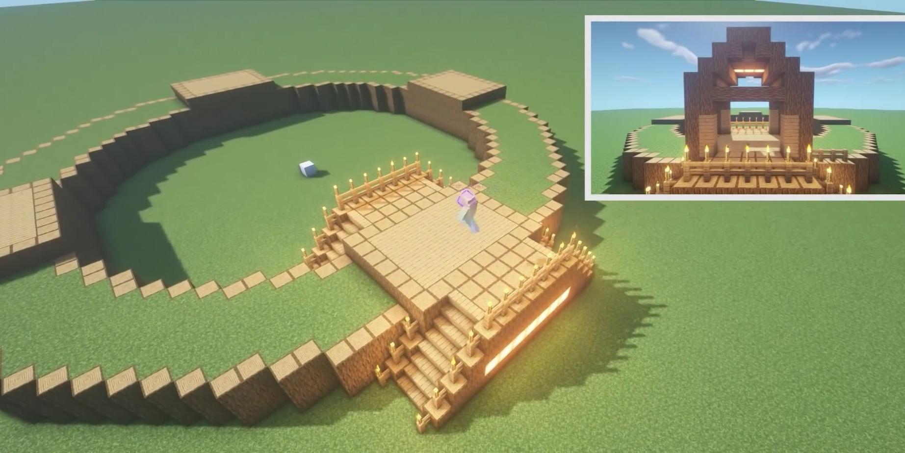 我的世界树屋建造教程,我的世界树屋设计图