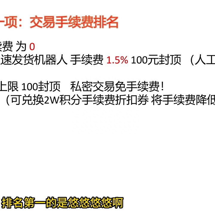 csgo皮肤交易平台手续费最低推荐