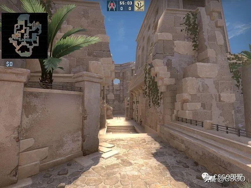  csgo阿努比斯点位图