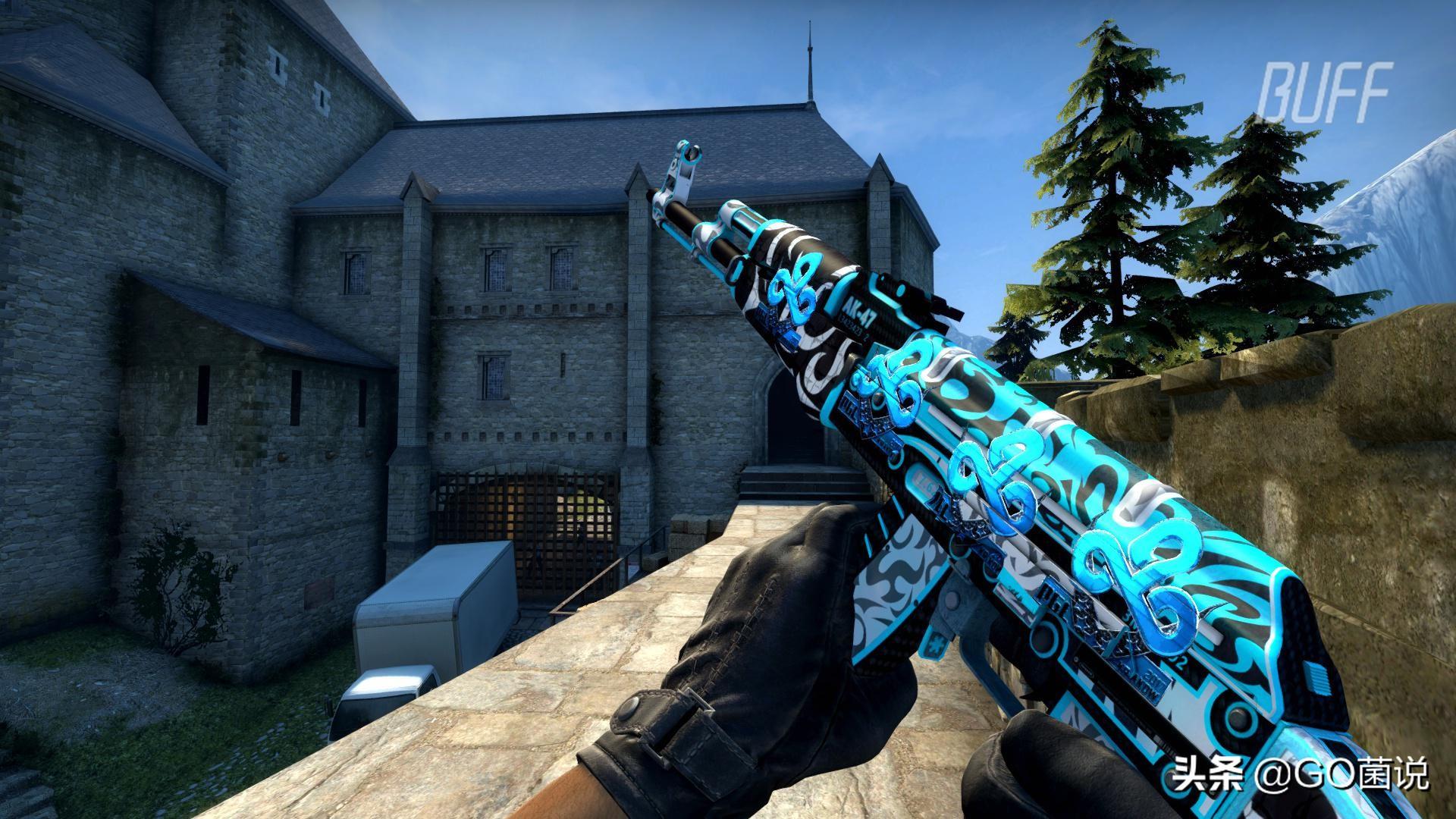 csgoak复古浪潮好看吗,贴什么印花？