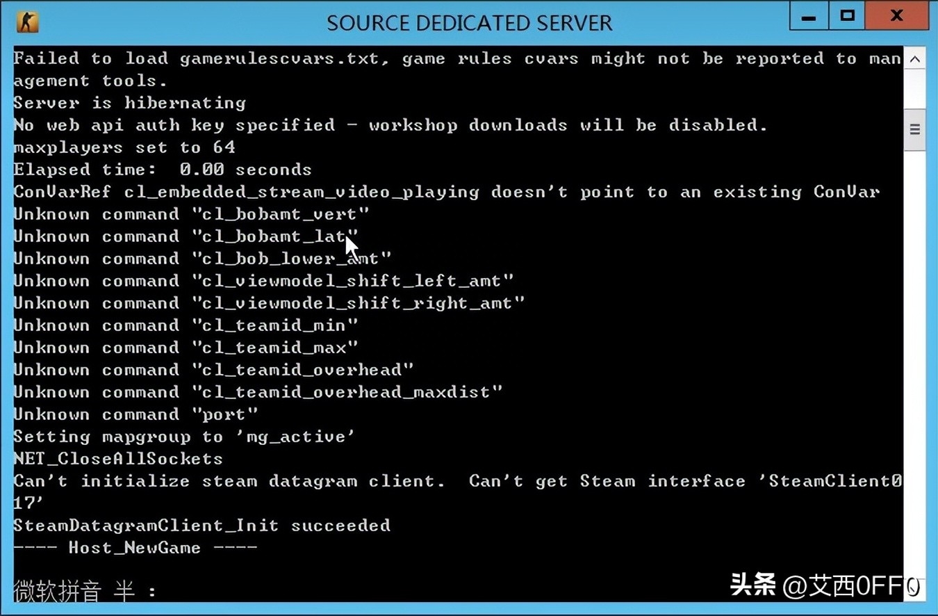 csgo怎么开服务器,csgo怎么自己创建社区服务器?