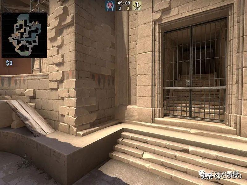 csgo阿努比斯点位图