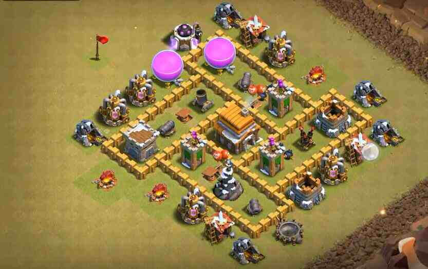 部落冲突5本最强布阵复制链接，部落冲突5本最强布阵2023