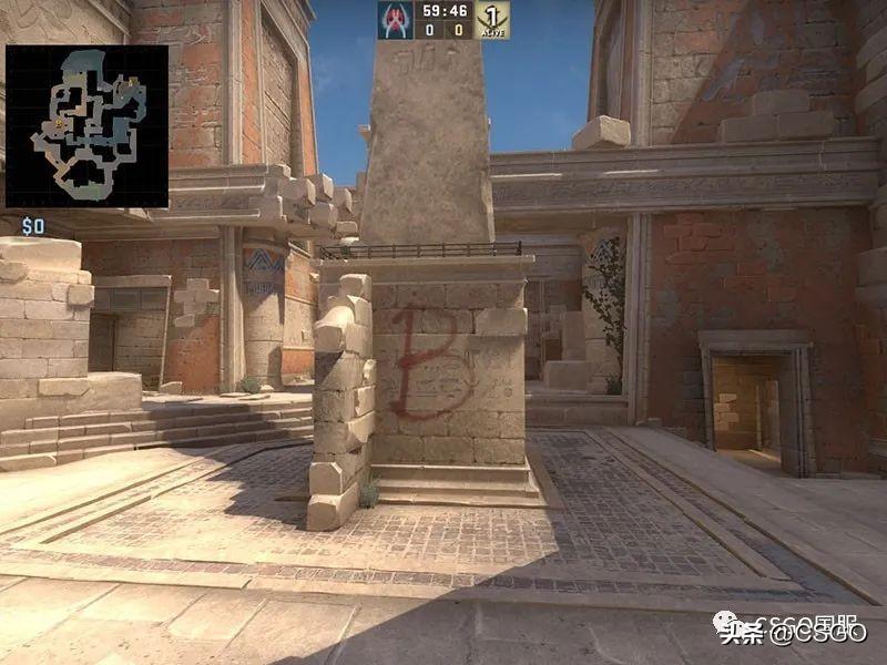  csgo阿努比斯点位图