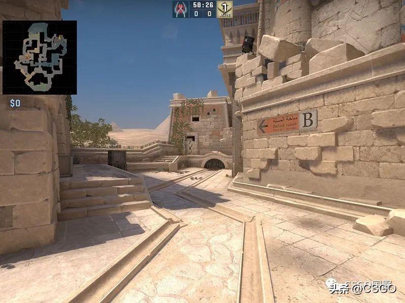  csgo阿努比斯点位图