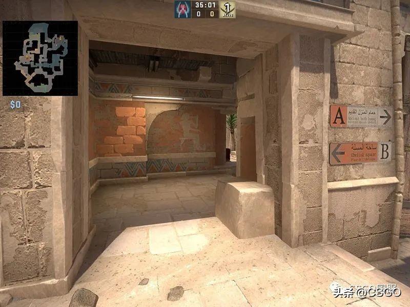 csgo阿努比斯点位图