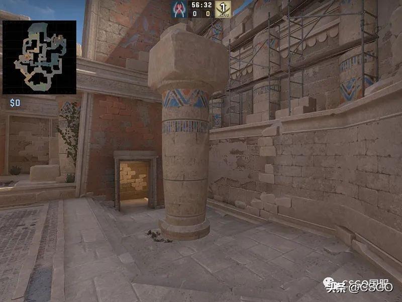  csgo阿努比斯点位图
