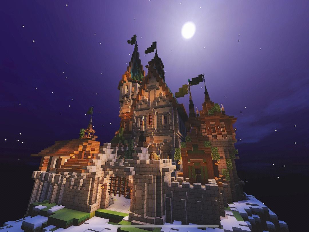 我的世界城堡建造图,我的世界城堡教程 我的世界城堡建造图,我的世界城堡教程