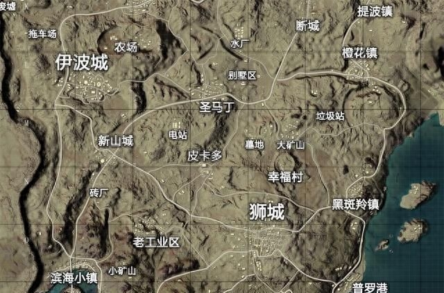 和平精英地图原型是哪 和平精英地图原型是哪