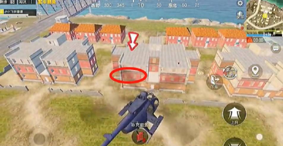  和平精英火力对决的密室位置在哪里