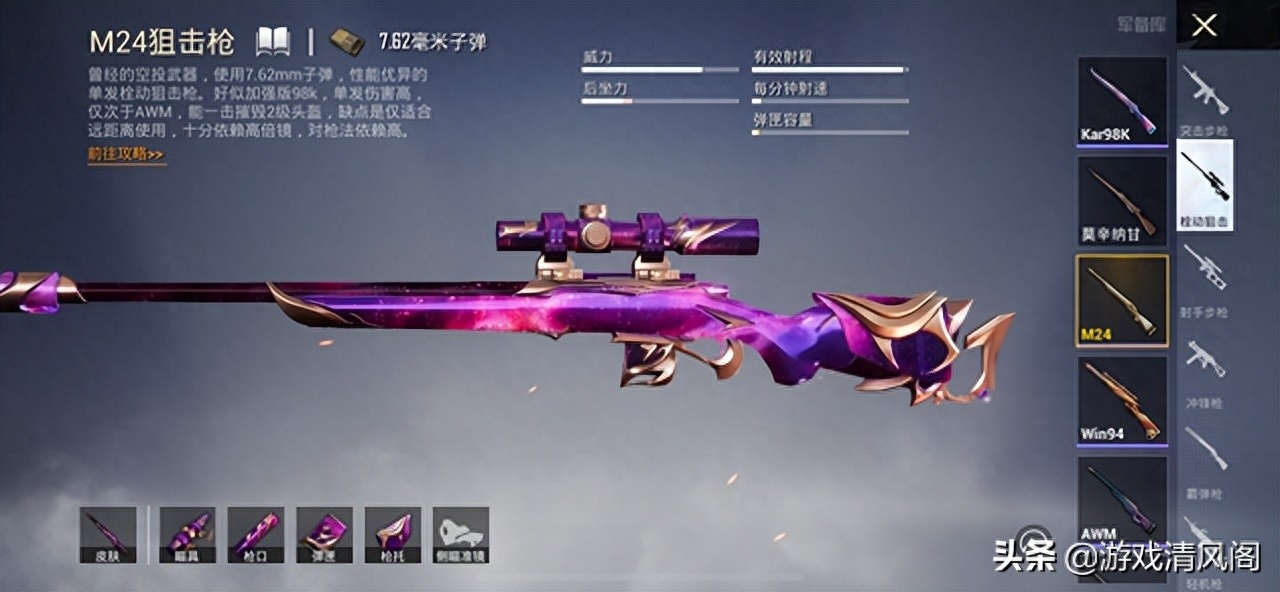 和平精英哪个狙击枪好使(好看/好用一点)