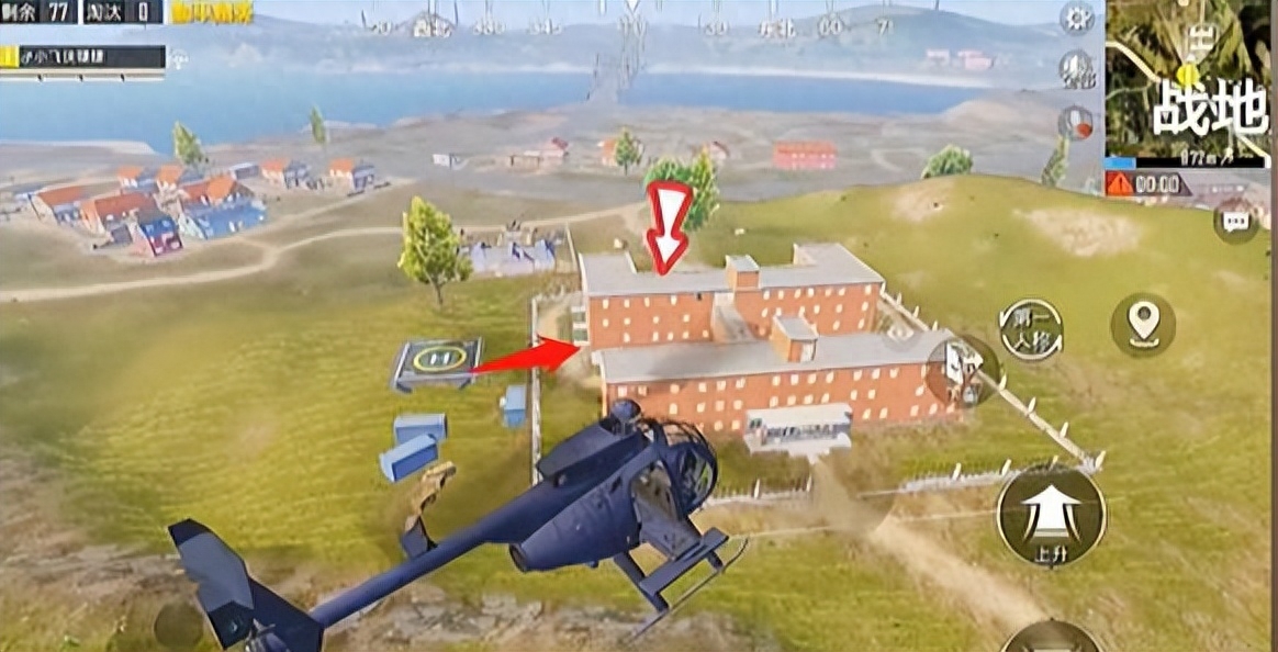  和平精英火力对决的密室位置在哪里