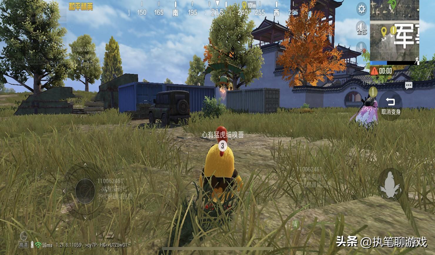 和平精英死了变小鸡队友敌人可以看见吗(在哪设置)