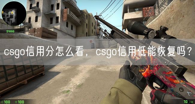 csgo信用分怎么看,csgo信用低能恢复吗?