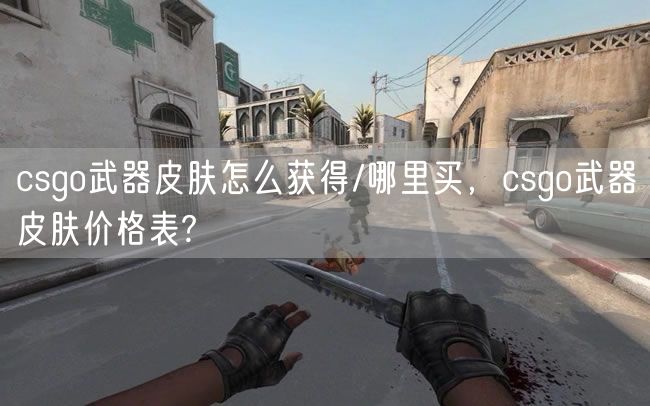 csgo武器皮肤怎么获得/哪里买，csgo武器皮肤价格表?