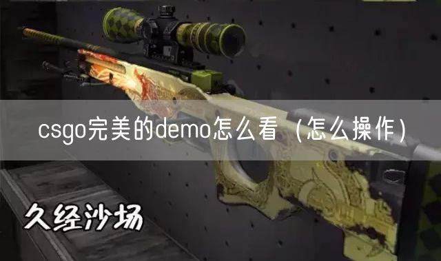csgo完美的demo怎么看(怎么操作)