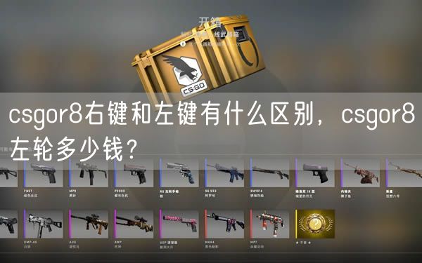 csgor8右键和左键有什么区别，csgor8左轮多少钱？
