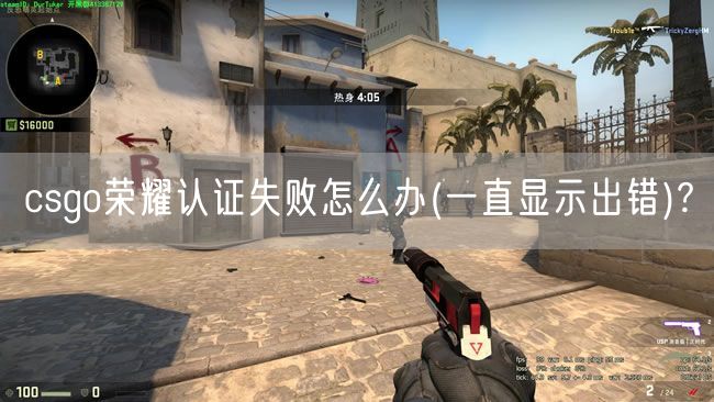 csgo荣耀认证失败怎么办(一直显示出错)?
