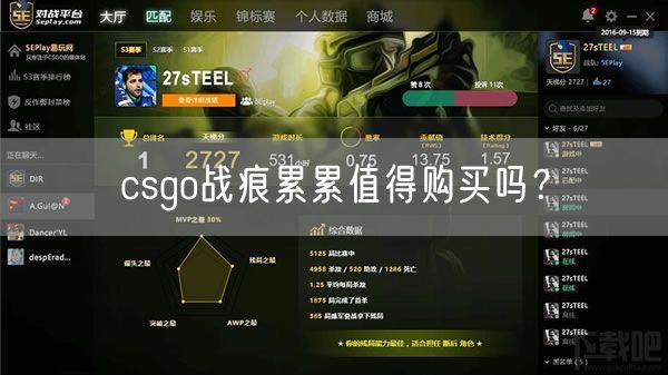 csgo战痕累累值得购买吗?