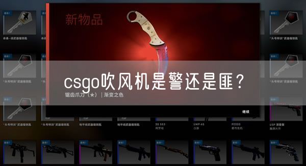 csgo吹风机是警还是匪?