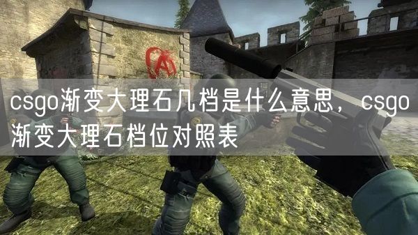 csgo渐变大理石几档是什么意思,csgo渐变大理石档位对照表