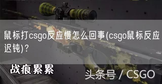 鼠标打csgo反应慢怎么回事(csgo鼠标反应迟钝)？